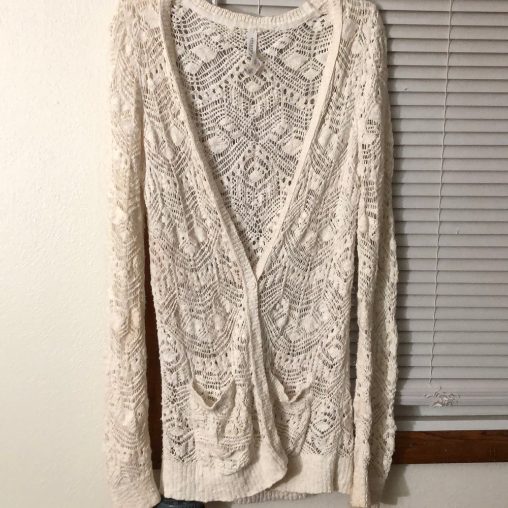 Off white cardigan